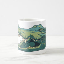 Crocodile alligator crocodile gator tasses à café