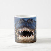 Crocodile de sourire mugs à café