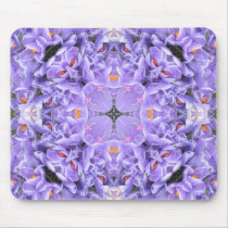 Crocus pourpre Mousepad
