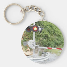 croisement de train porte-clef