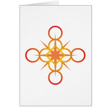 Croix de milieux croix circles cartes