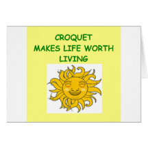 croquet kaart