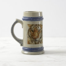 Croquis de portrait de tigre (2012) mug