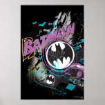 Croquis d'horizon de Batman Gotham Affiche