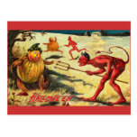 Cru de diable rouge cartes postales