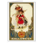 Cru de Halloween de modèle Cartes De Vœux