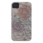 Cru floral coque iPhone 4 Case-Mate
