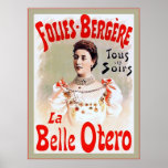 Cru Folies-Bergére de ~ d'Otero de belle de La Affiches