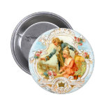 Cru français de couples romantiques encadré badge