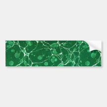 Cru vert de papier de marbre adhésifs pour voiture
