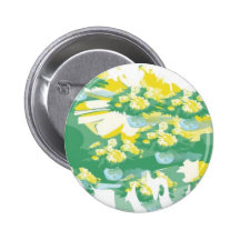 Crucification vert - sauvez le vert badge avec épingle