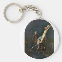 Crucifixion 2 par Rembrandt Harmenszoon van Rijn Porte-clefs