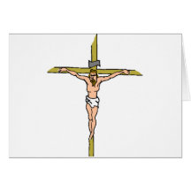 Crucifixion de Jésus-Christ Carte