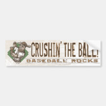 Crushin la boule ! Bumpersticker Adhésif Pour Voiture
