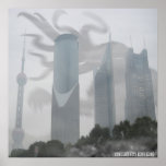 Cthulhu frappe l'affiche de Hong Kong