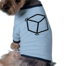 Cube en vibrateur tee-shirts pour toutous