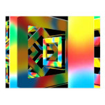 Cubes magiques carte postale