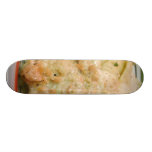 Cuisine de dîner de nourriture de sauces à palourd skateboards
