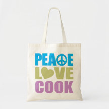 Cuisinier d'amour de paix sac