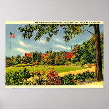 Culver, académie militaire de l'Indiana Culver Posters