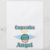 cupcake engel gepersonaliseerde folder