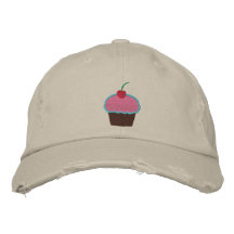 Cupcake Geborduurde Basebal Pet