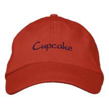 Cupcake Geborduurde Basebal Pet