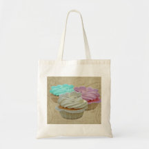 Cupcakes Grunge Canvas Tassen