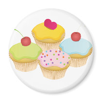 Cupcakes magneten