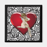 Cupidon de Valentine dans l'aimant noir !