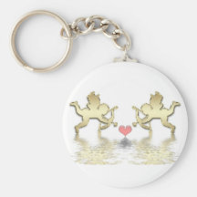 cupidons carte postale ou invitation porte-clefs