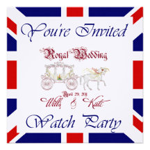 Customisez CET invitation royal de partie de montr