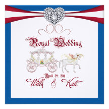 Customisez CET invitation royal de partie de montr