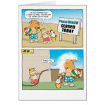 Cute and Funny Dog and Cat Birthday Card