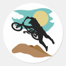 Cycliste Adhésifs