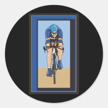 Cycliste Autocollants