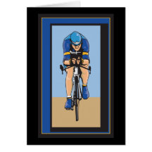 Cycliste Cartes De Vœux
