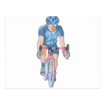 cycliste cartes postales