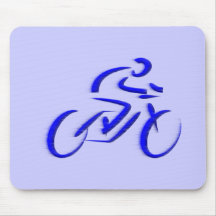 Cycliste cyclist tapis de souris
