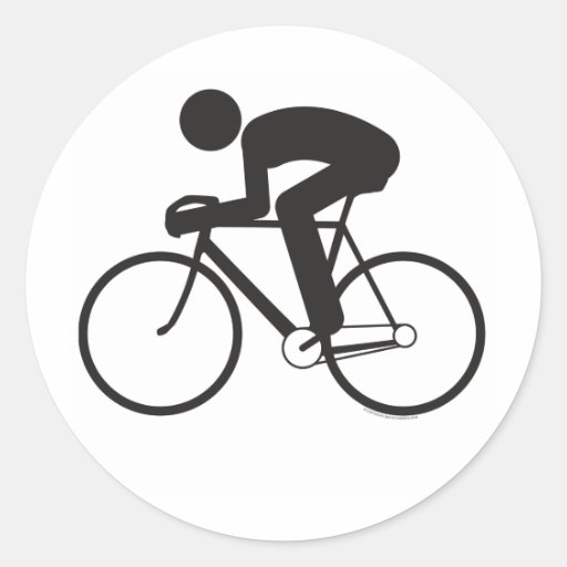 Cycliste-T Autocollants