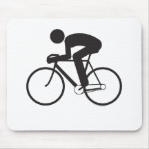 Cycliste-T Tapis De Souris