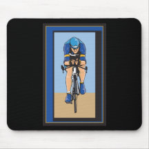 Cycliste Tapis De Souris