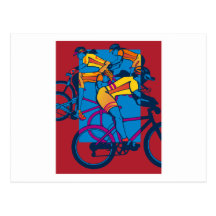 Cyclistes Cartes Postales