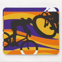 Cyclistes Tapis De Souris
