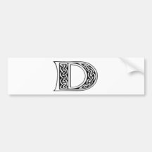 D BUMPERSTICKER