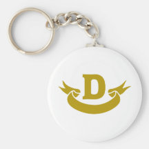 D-echt-band Sleutelhangers