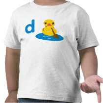 D est pour le canard t-shirts