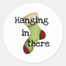 Daar het hangen in sticker