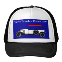 Dactylographiez une torpille - Citroën 1919 Casquettes