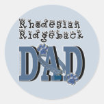 DAD van Ridgeback van Rhodesian Ronde Sticker